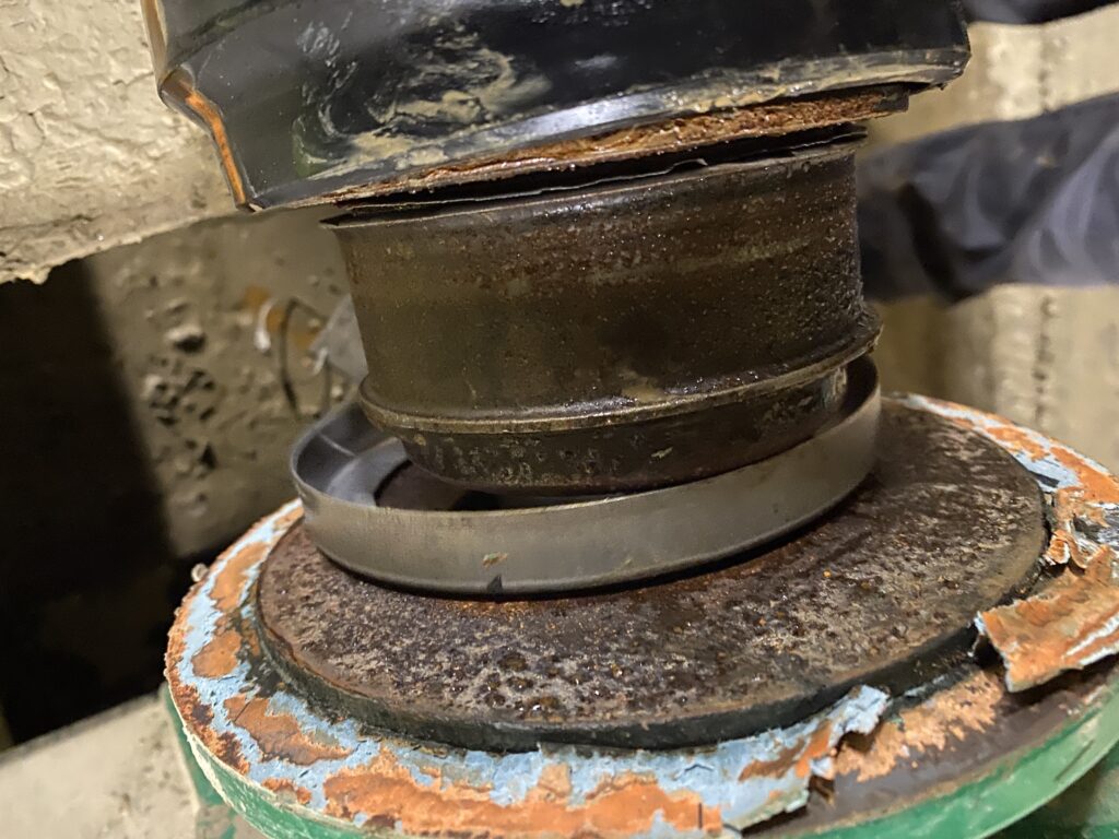 Corrosion damage from using the wrong iron chemicals